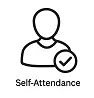 Self attendance icon
